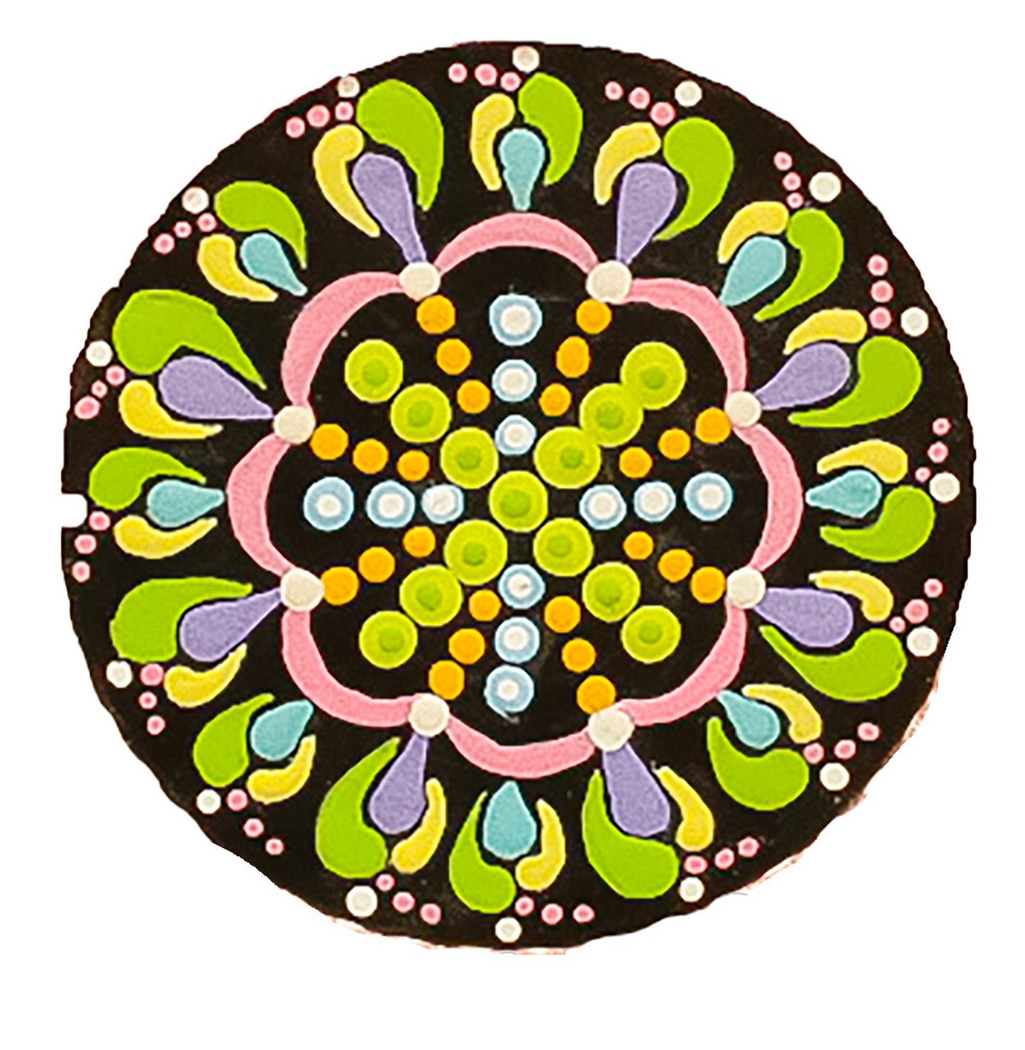 Round Mandala Fridge Magnets - Options available