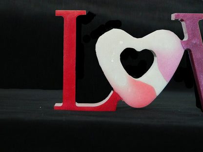 Resin LOVE Decoration