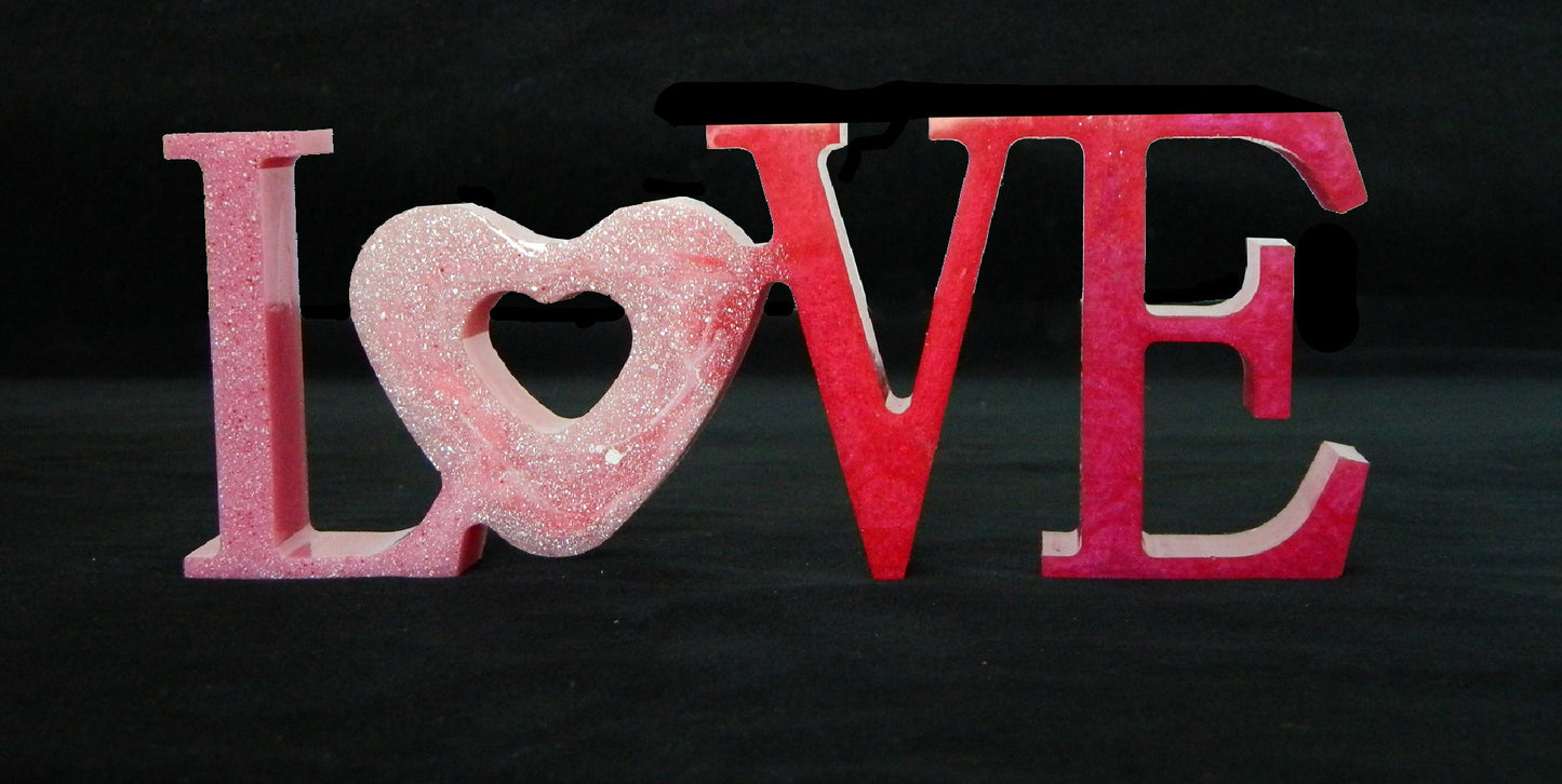 Resin LOVE Home Decor