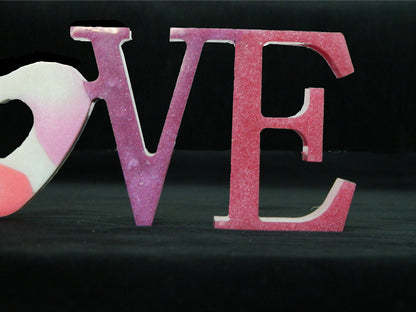 Resin LOVE Decoration