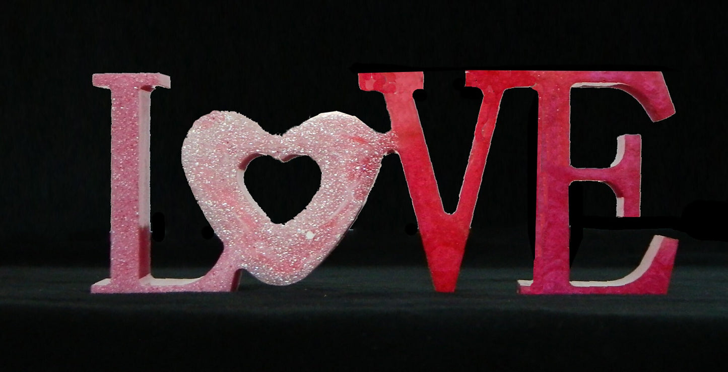 Resin LOVE Home Decor