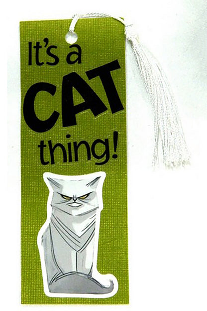 Pet Cat Laminated Bookmarks