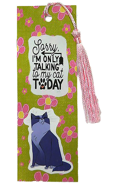 Pet Cat Laminated Bookmarks