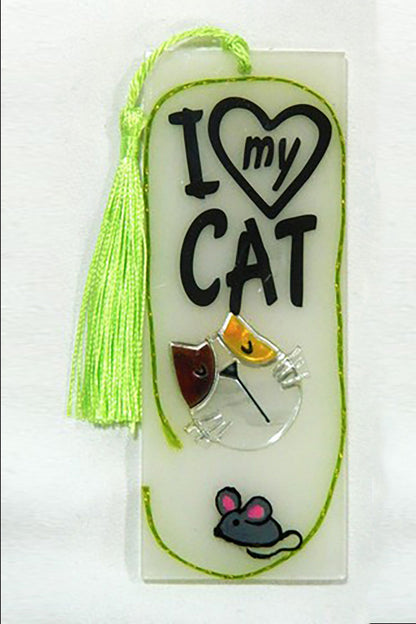 Pet Cat Resin Bookmarks