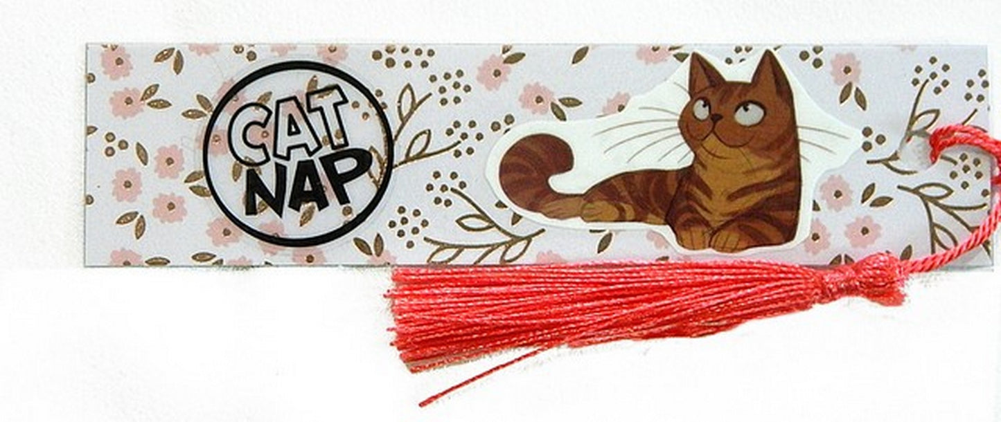 Pet Cat Laminated Bookmarks